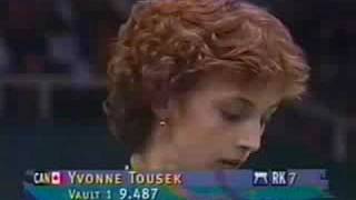 Yvonne Tousek  1996 Atlanta Olympic  VT [upl. by Adnek]