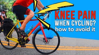 Cycling Knee PAIN  How To Avoid it  Tips for Cyclists [upl. by Duile]