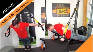 5 variantes de pompe aux trx sangles de suspension [upl. by Jovi]