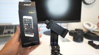 Ailun Tripod Phone Mount Holder Review [upl. by Amorete925]