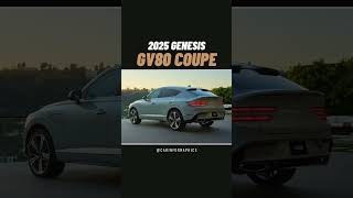 2025 Genesis GV80 Coupe Makes Official Debut 🔥 [upl. by Gallenz]