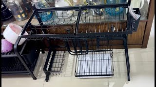 Kitchen Sink Rack কেউ ঘরে বসে কিনতে চাইলে ভিডিও টি দেখে অর্ডার করতে পারবেন [upl. by Eintrok]