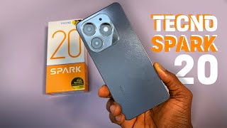 Tecno Spark 20 Unboxing And Review [upl. by Nauquf]