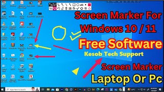 Screen Marker For Pc Free Download  Best Screen Marker For Pc Or Laptop  Screen Marker Windows10 [upl. by Eleik]