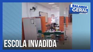 Escola é invadida pela segunda vez e alimentos são furtados em Rio das Ostras [upl. by Doro]