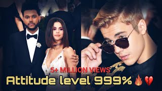 Boys Attitude WhatsApp StatusJustin BieberWhatsApp Status [upl. by Haggi]