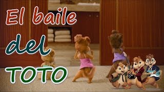 El baile del Toto con Alvin amp las Ardillas  Parodia Animada [upl. by Nallak]