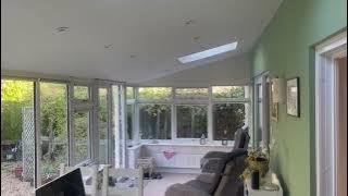 A solid tiled roof installation to an existing conservatory [upl. by Isis]