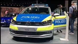 Volkswagen Touran Police 2017 In detail review walkaround Interior Exterior [upl. by Yklam145]