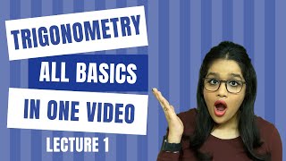 Trigonometry lecture 1  SSC Class 10  Geometry Chapter 6  All the important tricks and formulas [upl. by Kelson170]