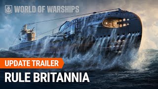 British Submarines in World of Warships  Cinematic Gameplay Trailer [upl. by Ydarg]