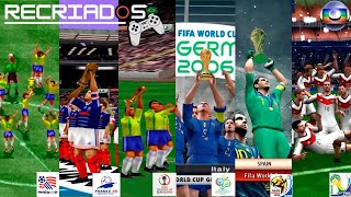 FINAIS DE COPA DO MUNDO  19942014  RECRIADAS NO VIDEOGAME [upl. by Mayce195]