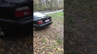 BMW E39 530d Straight pipe Exhaust Rev Limiter [upl. by Anikes]