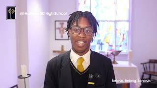 Why choose All Hallows  Head Boy Tobi [upl. by Pennie]