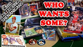 Starting 2024 Giving Away Shenanigans  Card Show Pickups  Vintage Treasures and New Topps Chrome [upl. by Nosiaj]