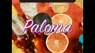 Paloma Cocktail Recipe [upl. by Laertnom941]