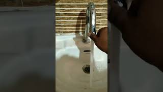 mouth operated basin tap  Wash basin tap [upl. by Hussein497]