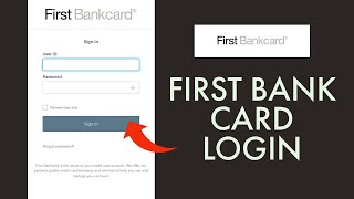 firstbankcardcom Login How to Login First Bank Card Account [upl. by Kliber]