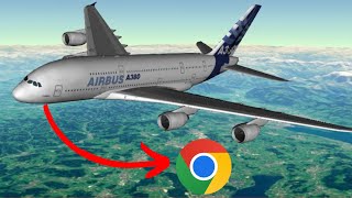 This Flight Simulator Runs On Your BROWSER  GeoFS [upl. by Nodnal]