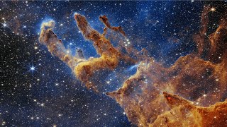 Pillars of Creation🎶Clemens Ruh  Drifting Apart🎼 BGM  GIF  4K Wonder Music nasa universe [upl. by Maegan]