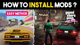 How To Install Mods in GTA Vice City 😍 Easy Method [upl. by Tove886]