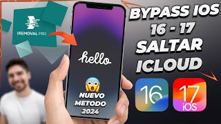 Desbloquear Cuenta iCloud Con Iremoval PRO Cualquier Versión IOS 17 Todos los modelos iPhone [upl. by Morton912]