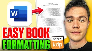 How to Format a Book in Microsoft Word for Amazon KDP StepbyStep [upl. by Slade]