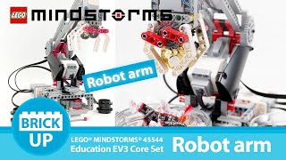 Robot arm  LEGO 45544 MINDSTORMS Education EV3 Core Set [upl. by Notsruht]