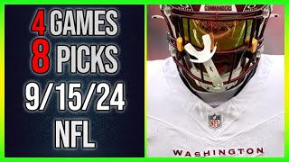 NFL FREE Picks Today 91524 NFL Week 2 Picks and Predictions [upl. by Atima]