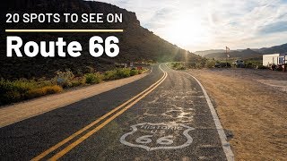 Route 66 20 Great Stops on the Road Trip [upl. by Chi]