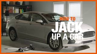 How to Jack Up a Car  DIY Car Repairs [upl. by Hayashi]