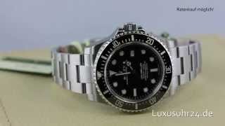 Rolex Sea Dweller 4000 116600 Luxusuhr24 Ratenkauf ab 20 EuroMonat [upl. by Minardi]