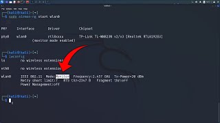 How to enable your wifi adapter to monitor mode 2022 [upl. by Feldstein]