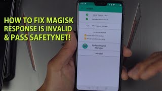 How to Fix Magisk quotResponse is Invalidquot Error amp Pass SafetyNet Android Root [upl. by Notla798]