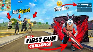 Only 1st Gun Challenge in Solo Vs Squad 👑 Tonde Gamer [upl. by Xuerd]