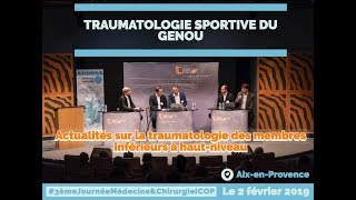 Traumatologie sportive du genou  ICOP  2 février 2019 [upl. by Elatia262]