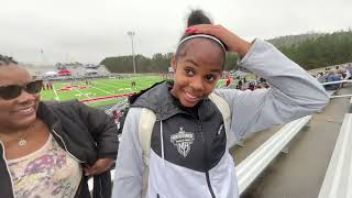 Kayleigh Stargell 1st 300 hurdles of the season 2023 [upl. by Neeven]