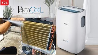 TCL Portable Air conditioner general cleaning [upl. by Ientirb980]