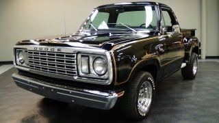 1978 Dodge Warlock Pickup V8  Mopar Muscle Truck [upl. by Tallie]