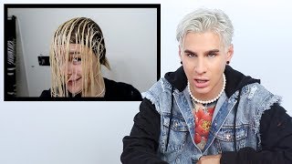 Hairdresser Reacts To DIY Cap Highlights [upl. by Ahsyak397]