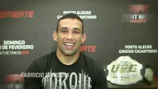 Werdum convida os fãs para o UFC Porto Alegre [upl. by Yroffej]