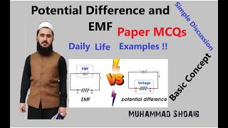 Potential Difference and EMF Lec02 Class1012 Current Electricity [upl. by Laure]