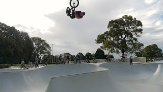 The Craziest BMX Bowl Session Ever  On Deck At Five Dock [upl. by Thomajan]