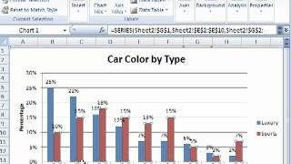 Multiple Bar Graphs in Excel [upl. by Swihart]