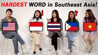 People Try To Pronounce The HARDEST Words in Southeast Asian Languages [upl. by Willumsen]