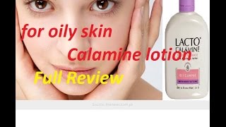 Lacto calamine for oily skin  lacto calamine uses and side effects full review [upl. by Erreipnaej]