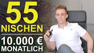 55 Nischen für 10000 Euro monatlich als Coach Berater Trainer oder Experte [upl. by Aseeram]