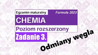 Zadanie 3 MATURA chemia 2023 Formuła 2023 [upl. by Ardnael88]