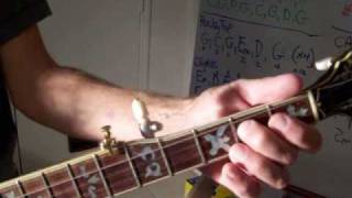 Cripple Creek for 5 string Banjo  3 Finger Bluegrass Style [upl. by Okihcas]