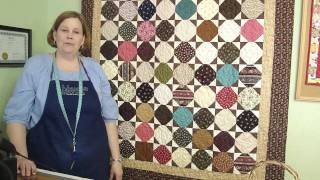 Make an Amalie Snowball Quilt Using Charm Squares [upl. by Mannie]